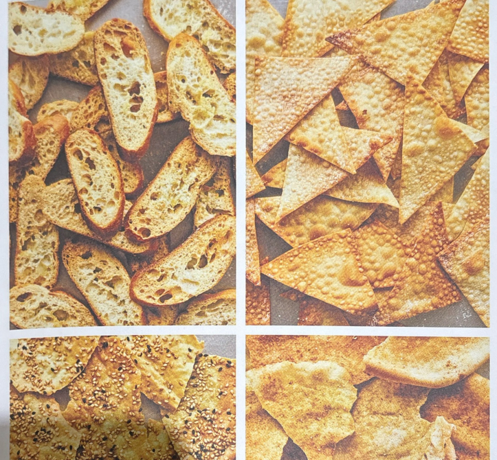 L'à-côté : Croûtons, craquelins et croustilles pour tartares