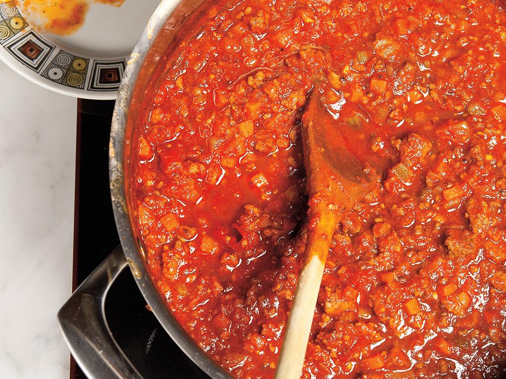 Sauce bolognaise à la mijoteuse