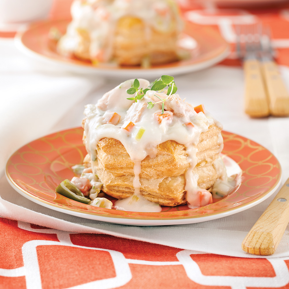 Sauce au saumon et poireau (Pour vol-au-vent)