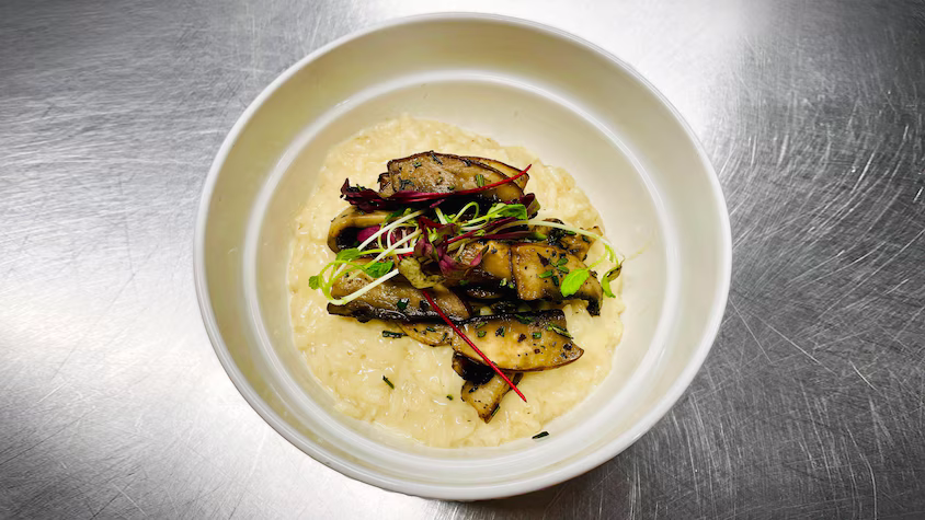 Risotto aux champignons
